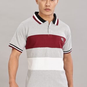 PR40 ||Grey Melange|| 100% Cotton T-Shirt