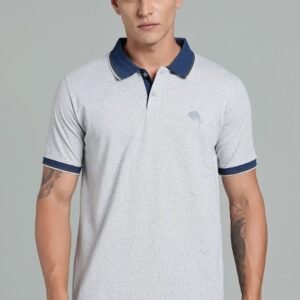 SS004||Grey|| 100% Cotton T-Shirt