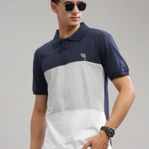 PR26||Navy|| 100% Cotton T-Shirt