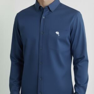 LS 003 || AIRFORCE BLUE|| Full Sleeve Shirt